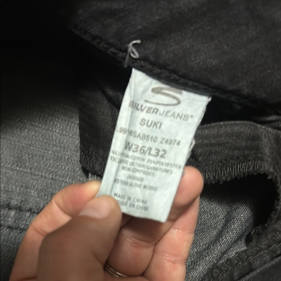 Silver Jeans Black Jeans - Picture 5 of 6